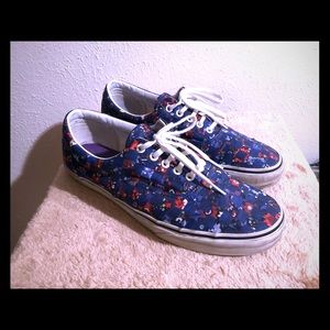 Vans • Floral Checkerboard pattern • Limited Ed.